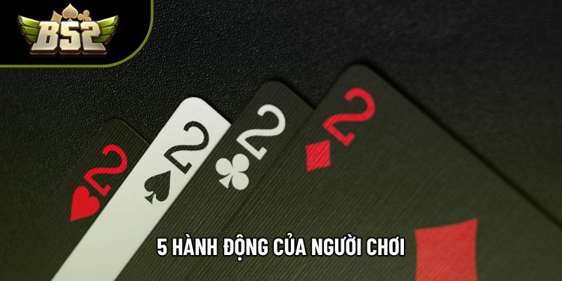 5 hành động của người chơi 5 hành động của người chơi